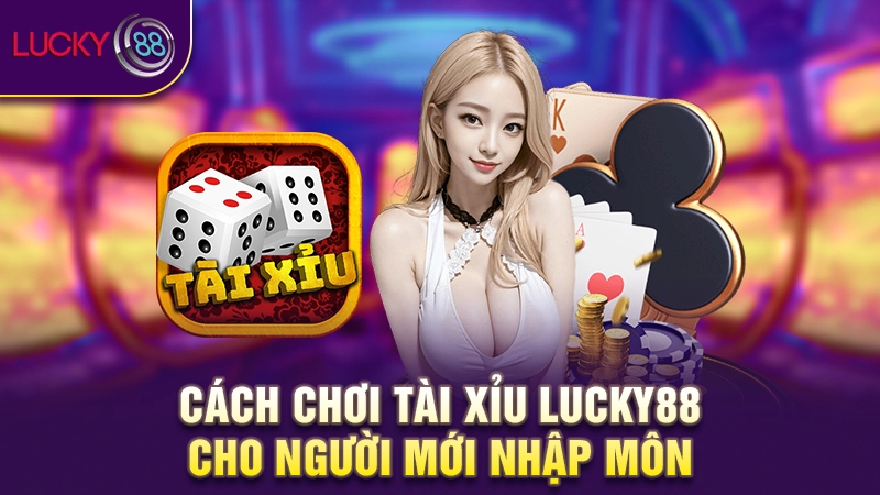 Tài Xỉu Lucky88 - Chơi tiền nhỏ lấy thưởng lớn liền tay 3 Cách chơi Tài Xỉu Lucky88 cho người mới nhập môn